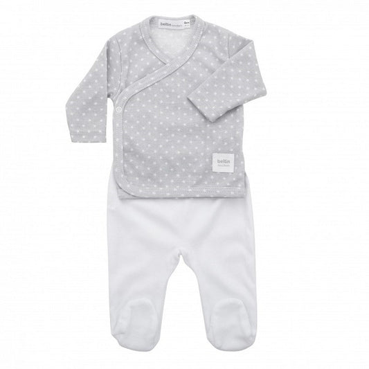 Gorrito bebé Prematuro Gris