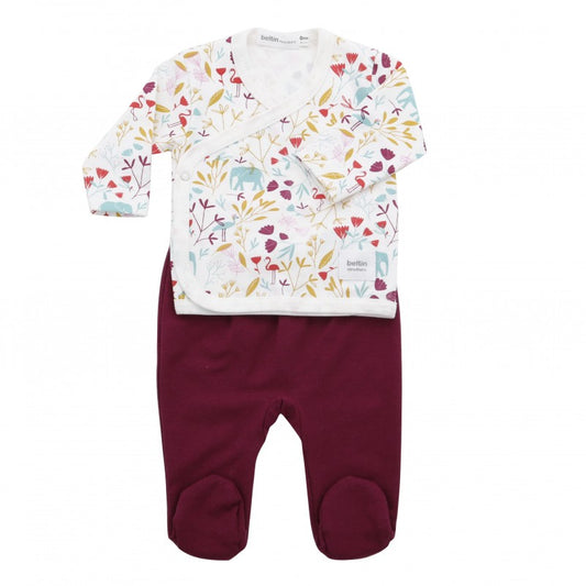 Conjunto recién nacido FLORES