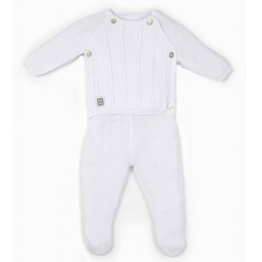 Conjunto bebé Novem Blanco