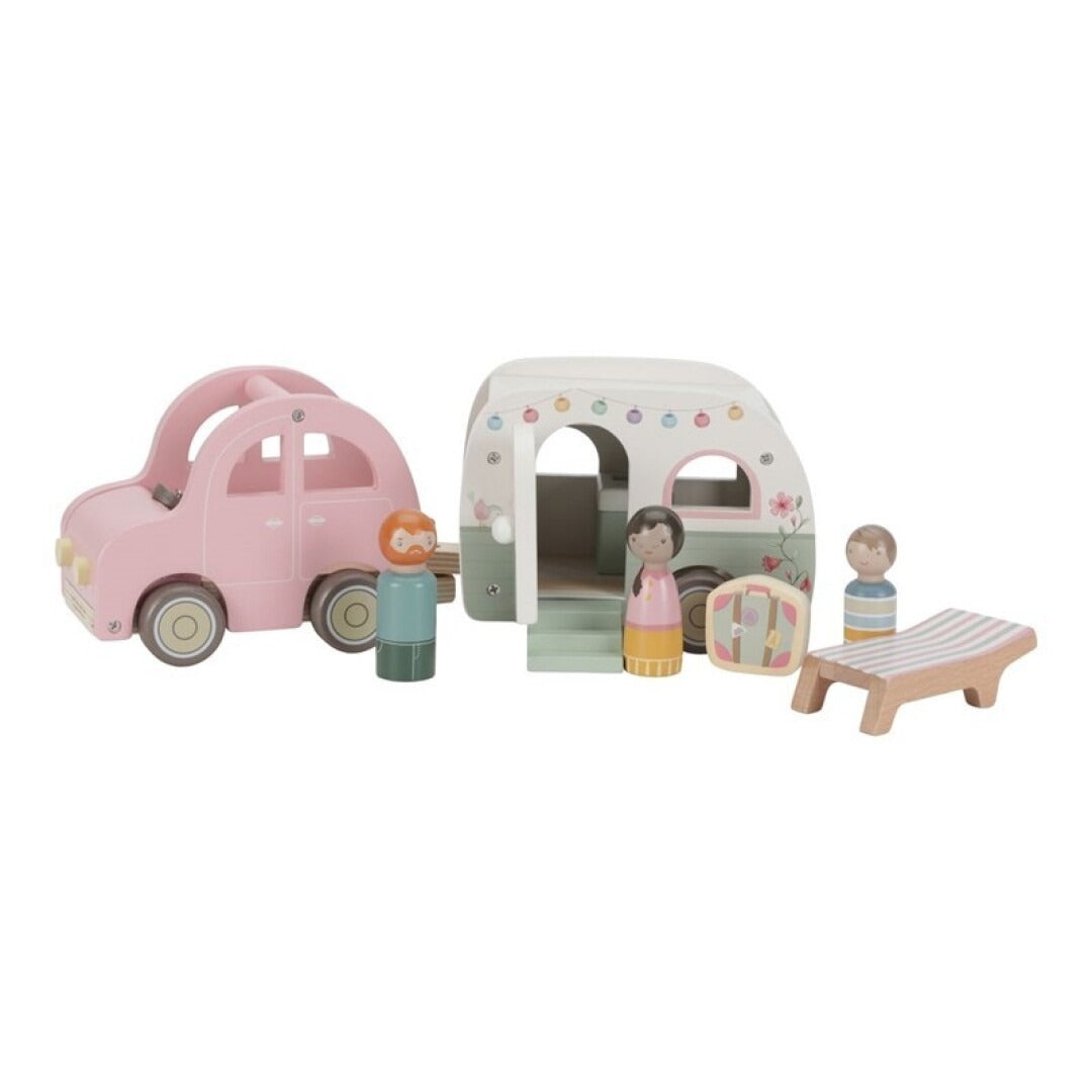 SET COCHE Y CARAVANA FSC LITTLE DUTCH