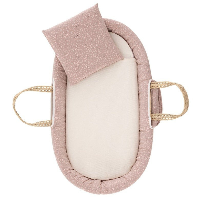 MOISES BEBE MIO CUCO + PATAS GEORGIA ROSA/BEIGE 39x80x61 CM