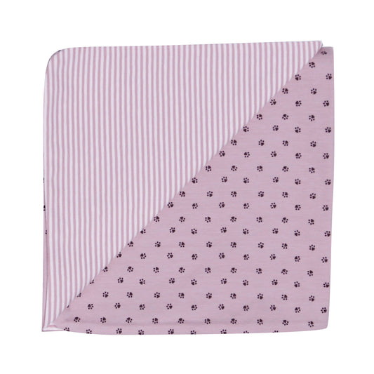 Arrullo Huellas Rosa de Punto