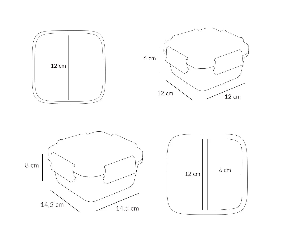 Caja Almuerzo Grande Little Red