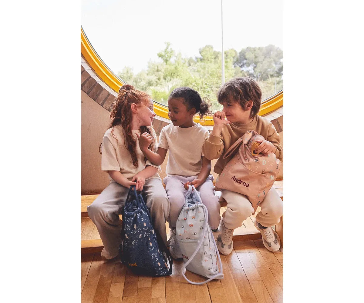 Mochila Saco Impermeable The Three Little Pigs Personalizable