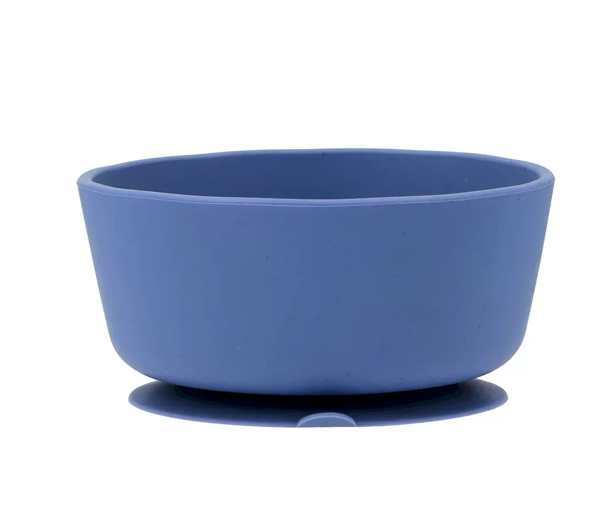 Bol Silicona + Cuchara Acero Ocean Blue