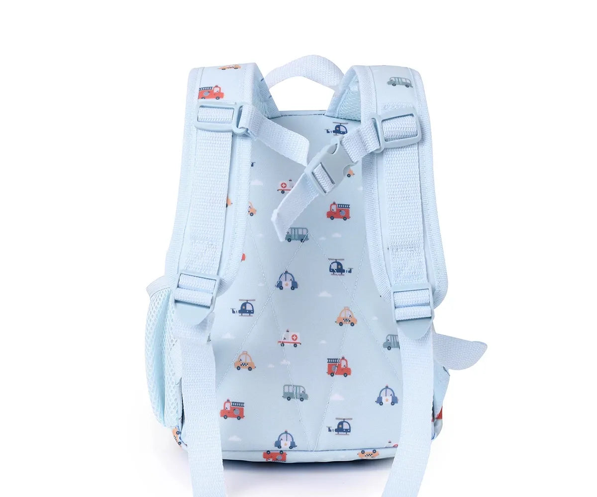 Mochila Infantil City Cars Personalizable