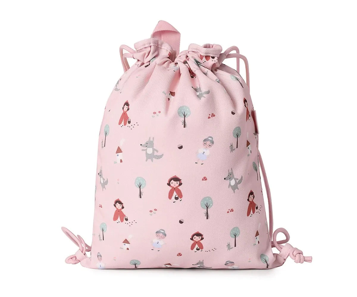 Mochila Saco Tela Little Red Personalizable