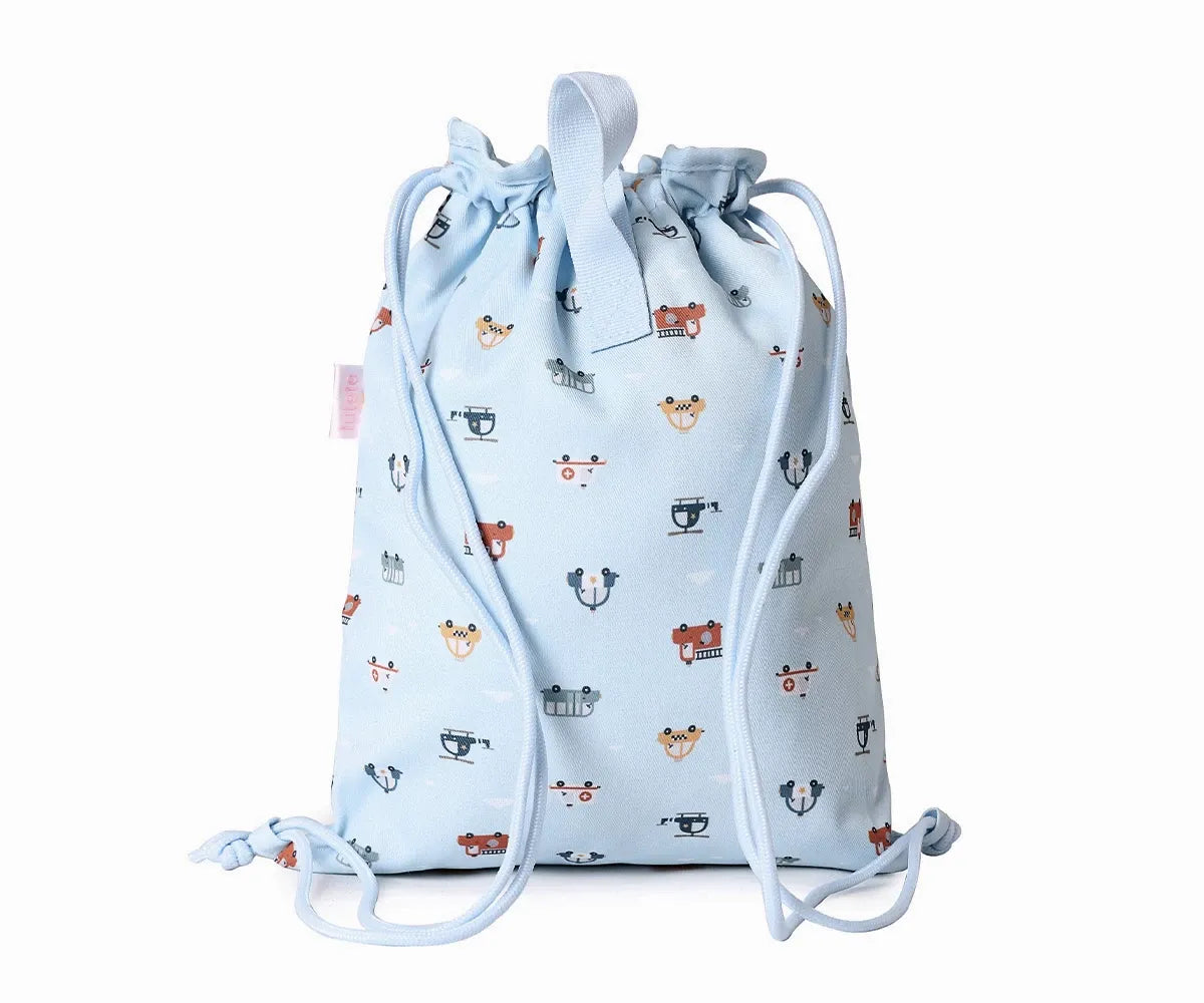 Mochila Saco Tela City Cars Personalizable