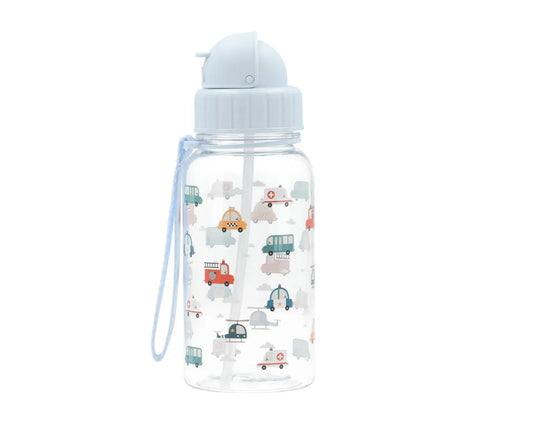 Botella Plástico City Cars Personalizable