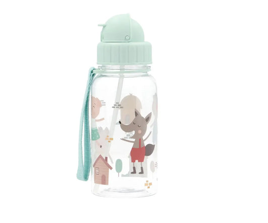 Botella Plástico The Three Little Pigs Personalizable