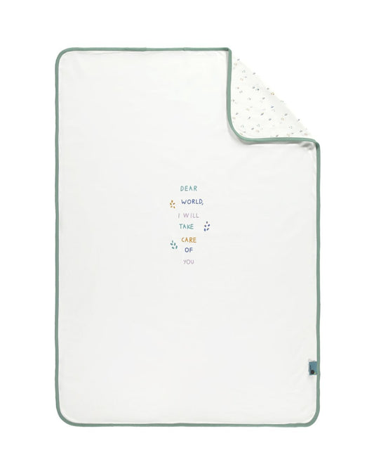 Manta Waffle Menta/Lavanda