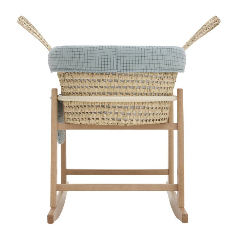 MOISES BEBE MIO CUCO + PATAS MISISIPI SQUARE IN GREEN/GREE 39x80x61 CM