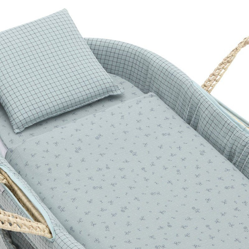 MOISES BEBE MIO CUCO + PATAS MISISIPI SQUARE IN GREEN/GREE 39x80x61 CM