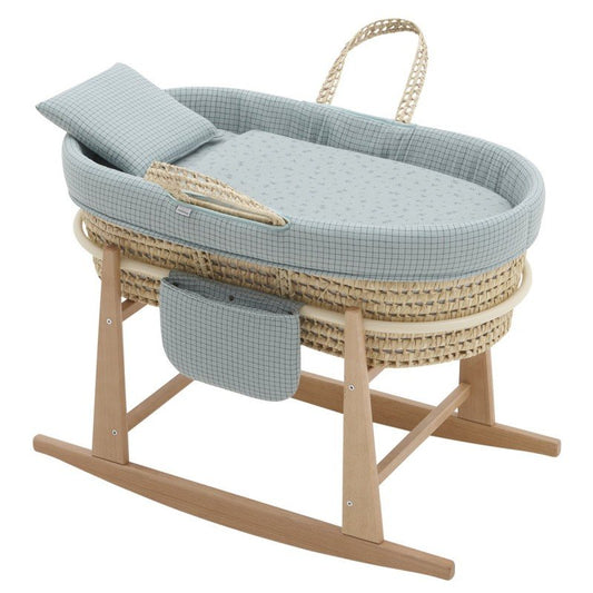 MOISES BEBE MIO CUCO + PATAS MISISIPI SQUARE IN GREEN/GREE 39x80x61 CM