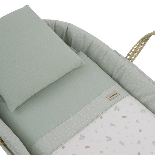MOISES PALMA ACOLCH+PATA M.BCO ARDI VERDE/BLANCO 39x80x61 CM
