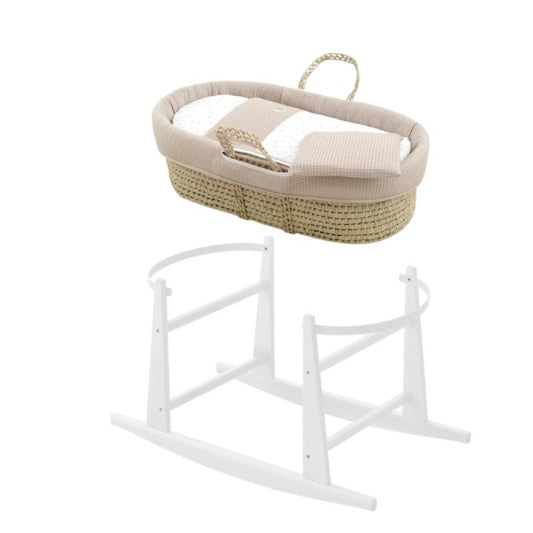 MOISES PALMA ACOLCH+PATA M.BCO RABBIT BEIGE/BCO 39x80x61 CM