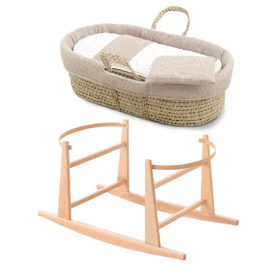 MOISES PALMA ACOLCH+PATA M.NAT RABBIT BEIGE/NATURAL 39x80x61 CM