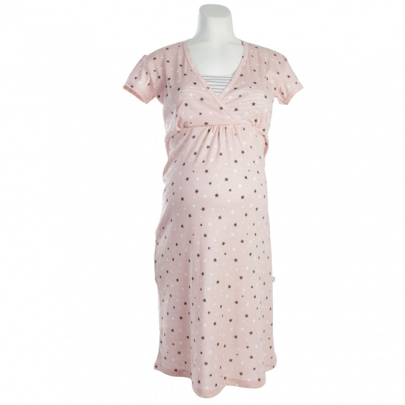Camisón de lactancia STARLIGHT rosa