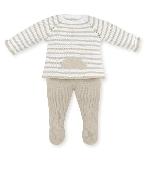 Conjunto con polaina tricot  CORFU