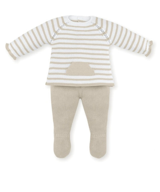 Conjunto con polaina tricot  CORFU