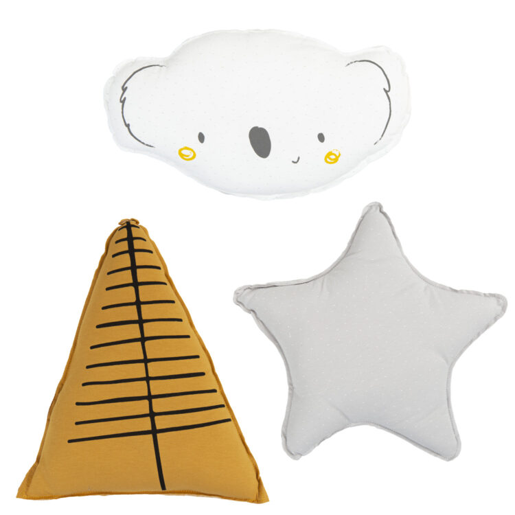 Pack de 3 cojines SIDNEY