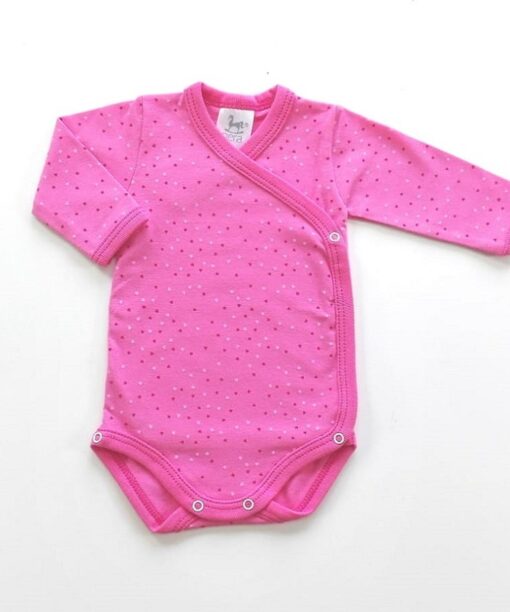 Body corazones rosa