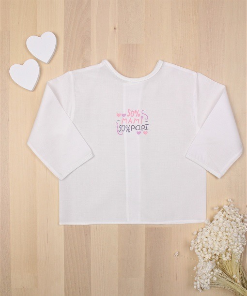 Camiseta bebe niña Camiseta de batista - Bamboo online