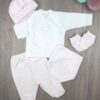 Set de nacimiento Luna y estrella rosa