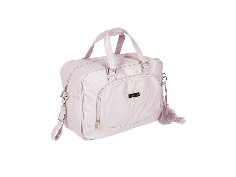 Bolso maternidad Ecopiel Tokyo rosa