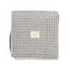 Manta crochet gris