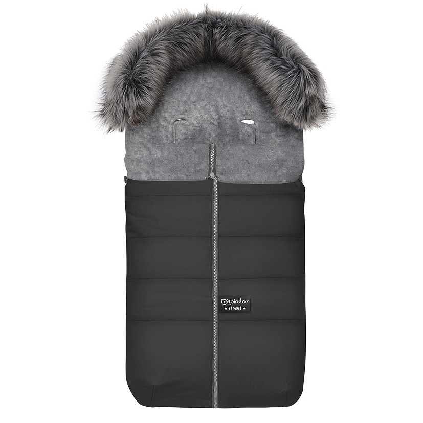 Saco carro invierno poliéster impermeable - lleva un cuello polar extraíble