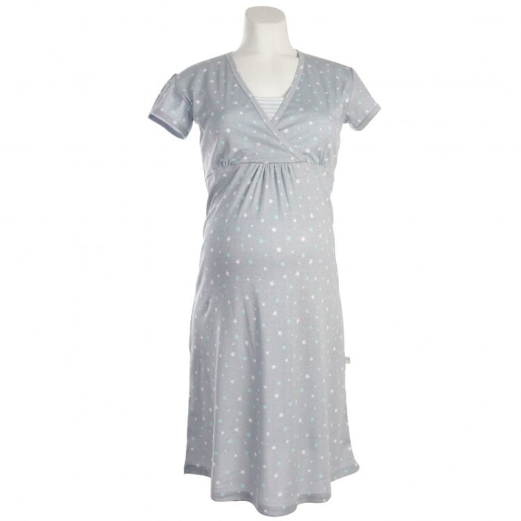 camisón maternidad Starlight verde