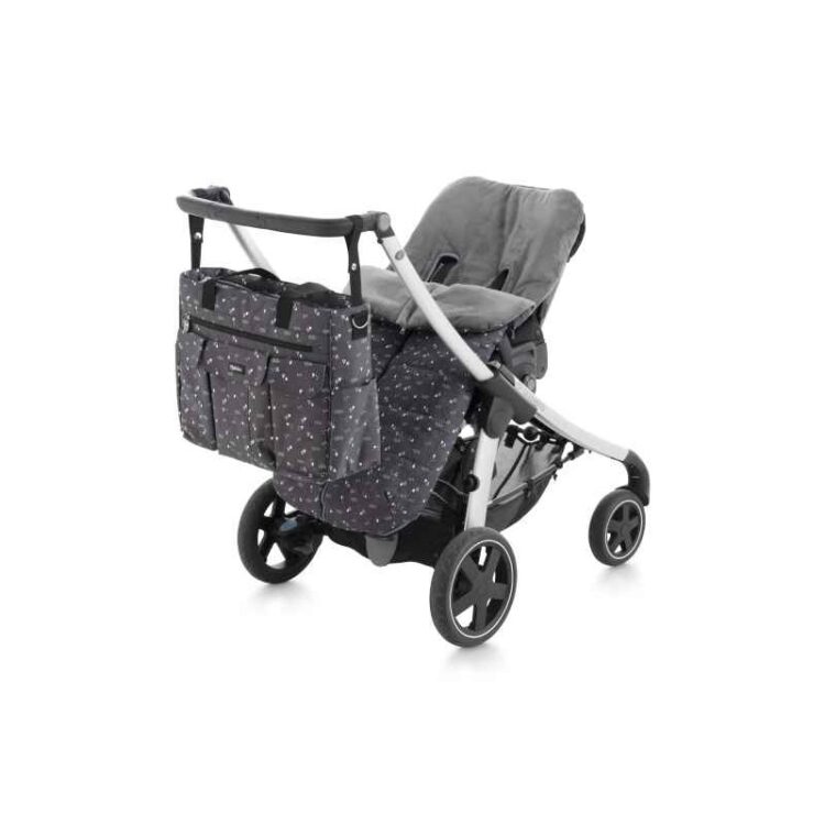 Bolso maternal gran capacidad con cambiador Denim Pirulos - Imagen 2