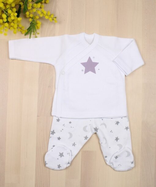 conjunto bebe algodon