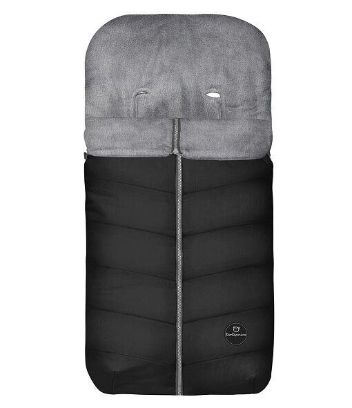 Bambiniwelt Saco de Invierno Paseo Lana Cordero para Carrito Bebé Línea  (90cm)