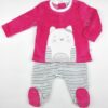 Conjunto tundosado para niña
