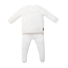 Conjunto blanco de lana Ibiza Minutus