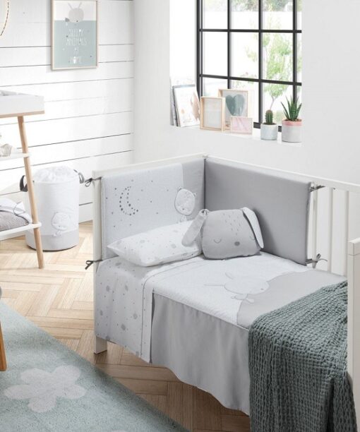 Sábanas Maxicuna 70x140 SLEEPY GRIS