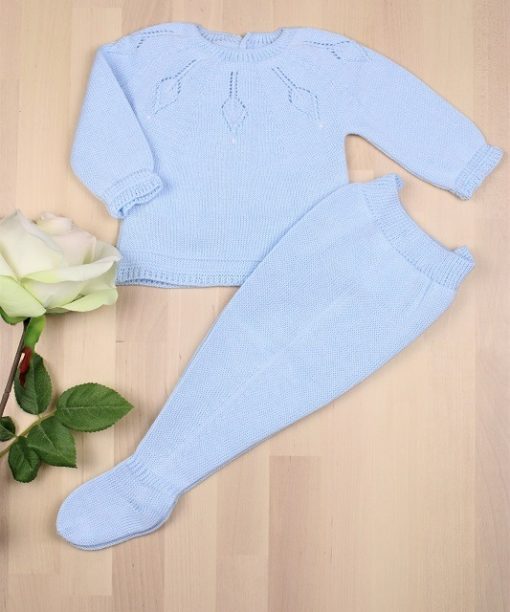 conjunto tricot bebe