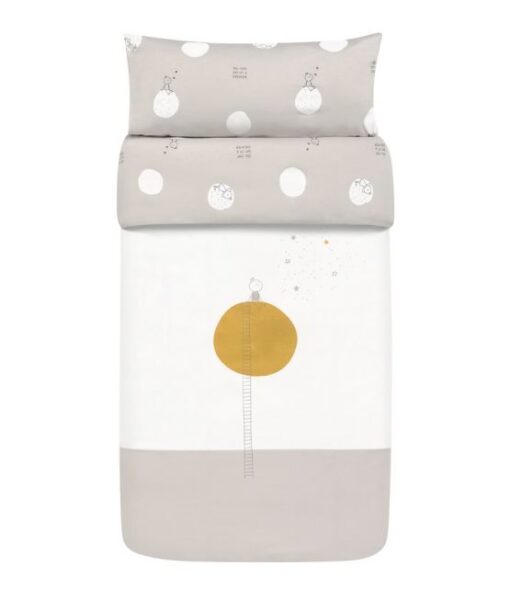 Funda nórdica para cuna DREAMER GRIS 1