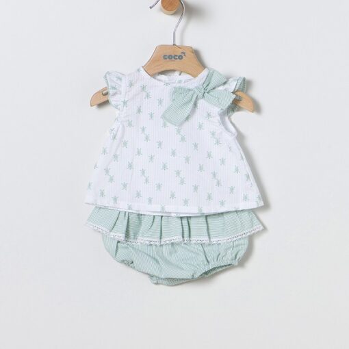 Conjunto de bebé niña estampado