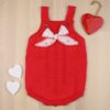 Pelele punto tirantes SWEET CHERRY cereza