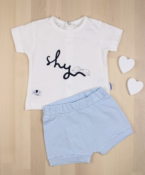 Conjunto bebé pantalones cortos 