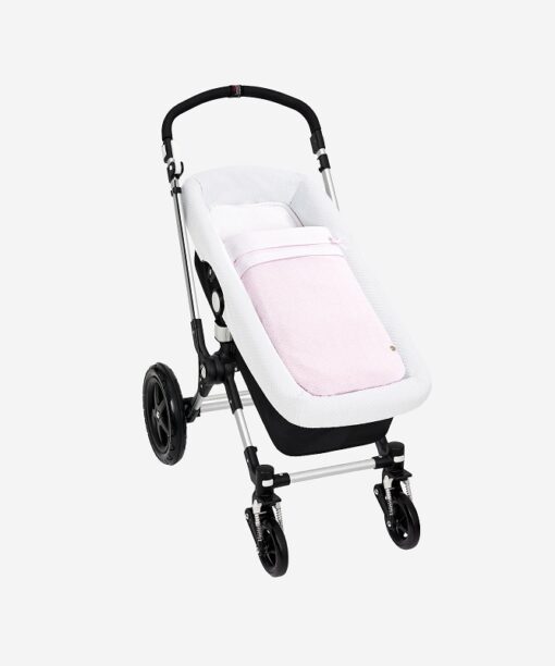 Saco capazo classic rosa tiza