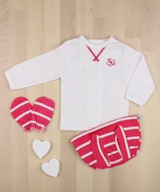 Set jubón ranita y manoplas Beltin