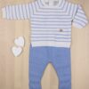 Primera puesta de hilo niño 