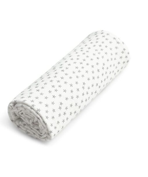 Muselina blanca bebé