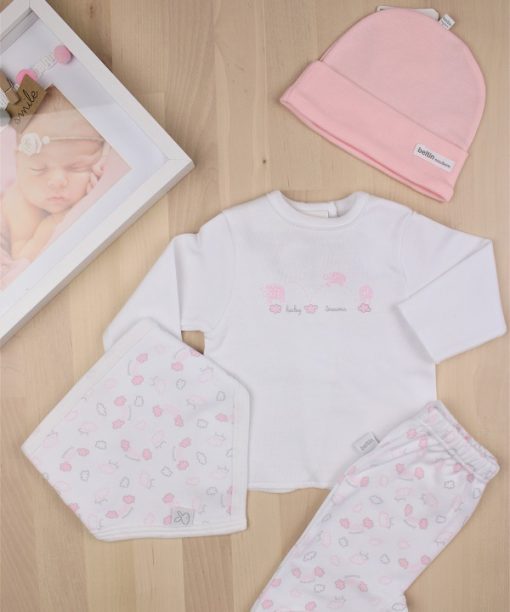 Set de nacimiento rosa Beltin