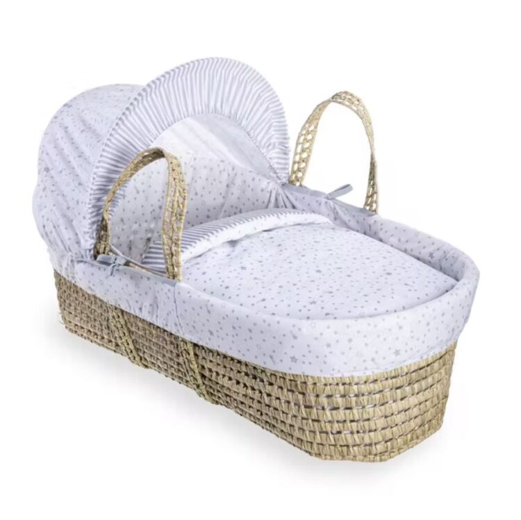 Moises azul, gris y rosa CLAIR DE LUNE