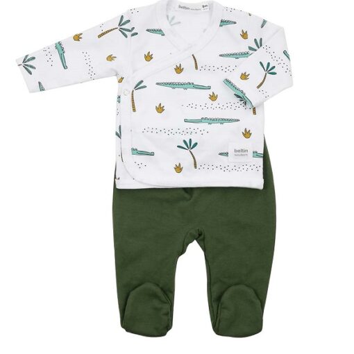 Conjunto primera ropita de bebe Crocco